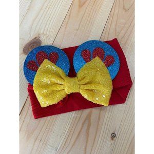 Minnie Mouse Bow Headband Ears Boutique